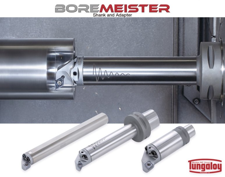 BoreMeister Shank with Solid Steel Shanks and TungCap Adapters